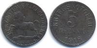 Braunschweig 5 Pfennig Braunschweig Herzogtum - Eisen 1918 (Funck 56.1Ab)