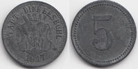 Bayern 5 Pfennig Dinkelsbühl - Zink 1917 (Funck 98.1a) -