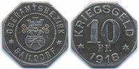 Württemberg 10 Pfennig Gaildorf - Eisen 1918 (Funck 149.2var2) -