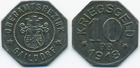 Württemberg 10 Pfennig Gaildorf - Eisen 1918 (Funck 149.2var4) -