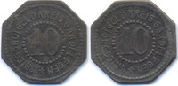 Sachsen 10 Pfennig Gardelegen, Kreis - Eisen ohne Jahr (Funck 151.6f) -