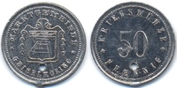Bayern 50 Pfennig Geiselhöring - Zink nickelplattiert ohne Jahr (Funck 153.4A) -