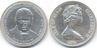 Insel Man - Isle of Man Crown 100. Geburtstag Winston Churchill - Silber