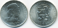 Tschechoslowakei - Czechoslovakia 10 Kronen CSSR 1960-1990 – Jan Hus