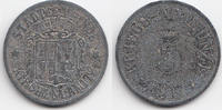 Bayern 5 Pfennig Kirchenlamitz – Zink vernickelt 1917 (Funck 243.1b) -