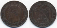 Frankreich - France 5 Centimes Napoleon III. 1852-1870 -