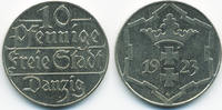 Freie Stadt Danzig 10 Pfennig Freistaat Danzig – Kupfer/Nickel