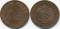 Deutsch Ostafrika 1 Pesa Wilhelm II. 1888-1918 - Kupfer