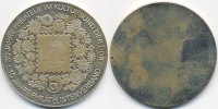 DDR Neusilbermedaille 30 Jahre Philatelie im Kulturbund der DDR – 10 Jahre Philatelistenverband -
