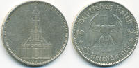 Drittes Reich 5 Reichsmark Garnisonskirche ohne Datum