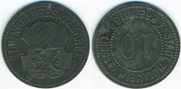 Baden 10 Pfennig Müllheim - Zink ohne Jahr (Funck 345.2a) Originalprägung -