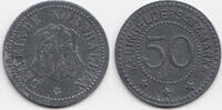 50 Pfennig ohne Jahr Bayern Nordhalben - Zink ohne Jahr (Funck 383.3a) Originalprägung fast vorzüglich