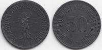 50 Pfennig 1918 Bayern Ober- und Untergrainau - Zink 1917 (Funck 389.3c) fast prägefrisch