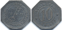 Württemberg 10 Pfennig Oehringen - Zink vernickelt 1917 (Funck 398.2a) -