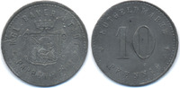 Bayern 10 Pfennig Pappenheim - Zink ohne Jahr (Funck 417.2b) -