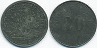 Bayern 20 Pfennig Zwiesel - Zink 1919 (Funck 632.15) Notgeld -