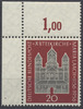 Bund 20 Pfennig 1956 800 Jahre Abteikirche Maria Laach – postfrisch Eckrand