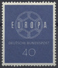 Bund 40 Pfennig 1959 Europa – postfrisch