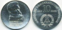 DDR 10 Mark Ludwig Feuerbach - Silber