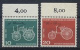 Bund 10 und 20 Pfennig 75 Jahre Motorisierung – Satz 2 Marken postfrisch Rand -