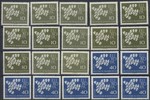 Bund 10 und 40 Pfennig Europa – Lot 20 Marken postfrisch -