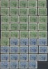 Bund 10 und 40 Pfennig 1962 Europa – Lot mit 18 Sätzen und 8x 10 Pfennig postfrisch