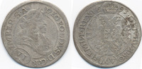 Haus Habsburg - Prag 6 VI Kreuzer Leopold I. 1657-1705 -