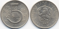 Tschechoslowakei - Czechoslovakia 5 Kronen CSSR 1960-1990