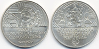 Tschechoslowakei - Czechoslovakia 50 Kronen CSSR 1960-1990 – IX. Parteitag der KP