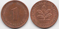BRD 1 Pfennig Stahl/kupferplattiert -