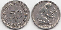 BRD 50 Pfennig Kupfer/Nickel - Bank Deutscher Länder -
