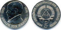 DDR 5 Mark Adolph von Menzel - Kupfer/Nickel