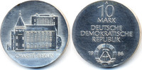 DDR 10 Mark Charité Berlin - Silber