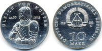 DDR 10 Mark Ulrich von Hutten - Silber