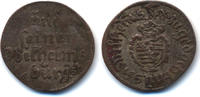 Sachsen-Neu-Weimar Spruchdreier 1658 Wilhelm 1640-1662 gutes sehr schön