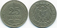 Kaiserreich 25 Pfennig Nickel – Lichtenrader Prägung