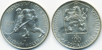 Tschechoslowakei - Czechoslovakia 100 Kronen CSSR 1960-1990 – Eishockey