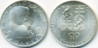 Tschechoslowakei - Czechoslovakia 100 Kronen CSFR 1990-1992 – Mozart