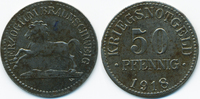 Braunschweig 50 Pfennig Braunschweig Herzogtum - Eisen 1918 (Funck 56.3Ac)
