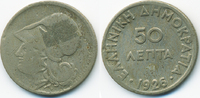 Griechenland - Greece 50 Lepta Zweite Republik 1924-1935