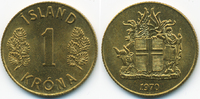 Island - Iceland 1 Krona Republik