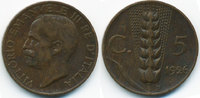 Italien - Italy 5 Centesimi Viktor Emanuel III. 1900-1946
