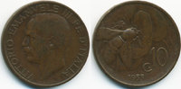 Italien - Italy 10 Centesimi Viktor Emanuel III. 1900-1946