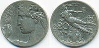 Italien - Italy 20 Centesimi Viktor Emanuel III. 1900-1946