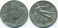 Italien - Italy 20 Centesimi Viktor Emanuel III. 1900-1946