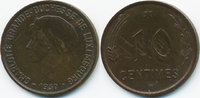 Luxemburg - Luxembourg 10 Centimes Charlotte 1919-1964