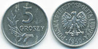 Polen - Poland 5 Groszy Volksrepublik 1949-1990