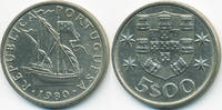 Portugal - Portugal 5 Escudos Republik seit 1910