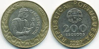 Portugal - Portugal 200 Escudos Republik seit 1910 – Garcia de Orta