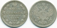 Russland - Russia 20 Kopeken Alexander II. 1855-1881
